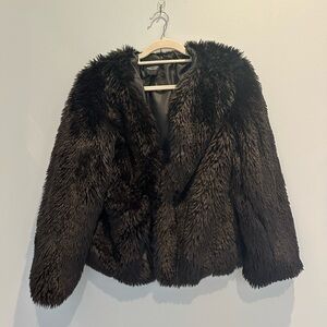 Simply Vera Vera Wang Black Teddy Jacket